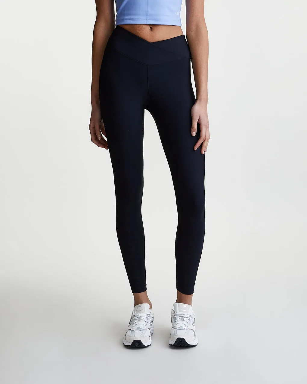 Casall   Leggings Overlap High Waist 